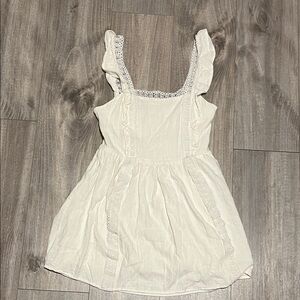 Altar'd State White Ruffle Kids Dress